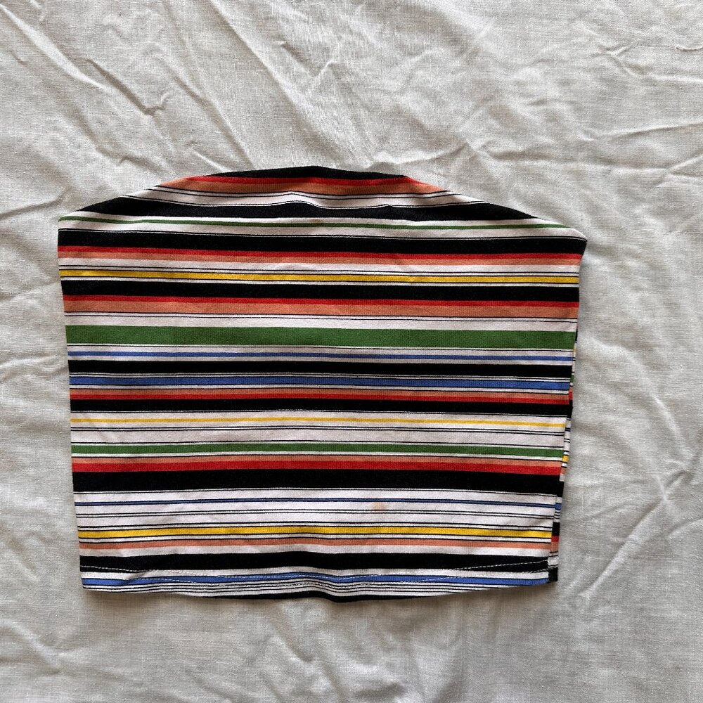 Urban Outfitters Colorful Stripe Tube top Size S